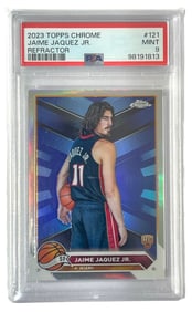 2023 Topps Chrome Jaime Jaquez Jr. Refractor | No. 121 | GRADED 9