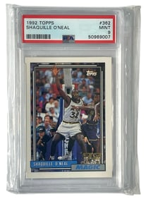 1992 Topps Shaquille O Neal | No. 362 | GRADED 9