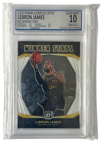 2020 Panini Donruss Optic | Lebron James | No. 20 | GRADED 10