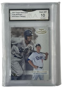2017 Topps Gold Label Cody Bellinger | No. 19 | GRADED 10