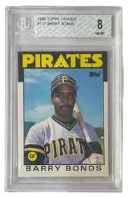 1986 Topps Traded | Barry Bonds | No. 11T | GRADED 9