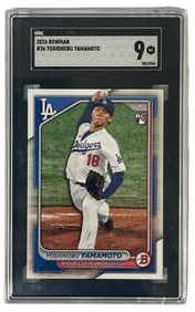 2024 Bowman | Yoshinobu Yamamoto | No. 36 | GRADED 9