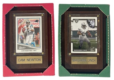 Cam Newton and Marshawn Lynch Football Collectors Cards | Sports Collectors Cards