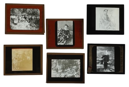 Photo Glass Slide Collection