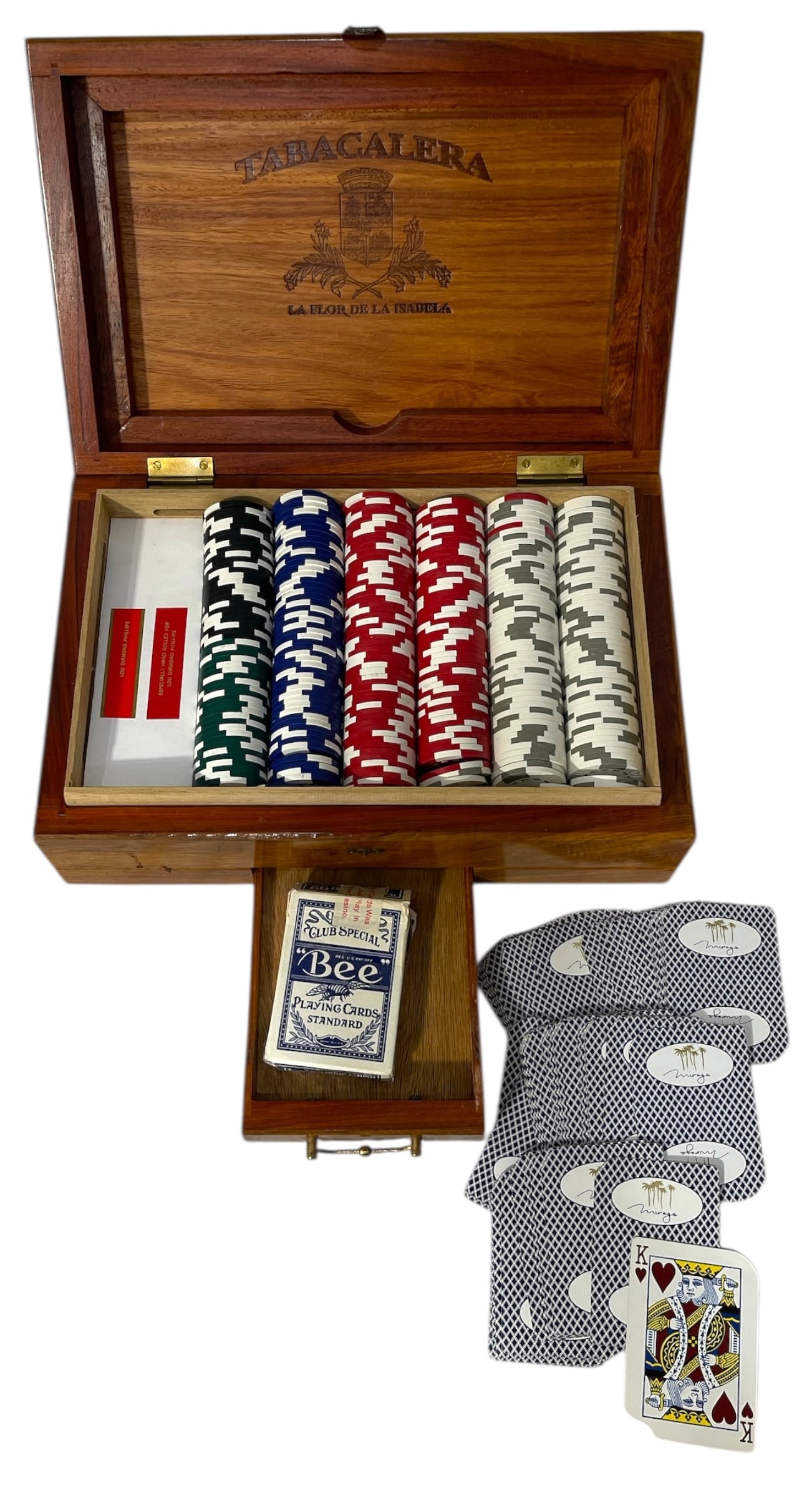 Lou Diamond Phillips Poker Set (1 of 5)