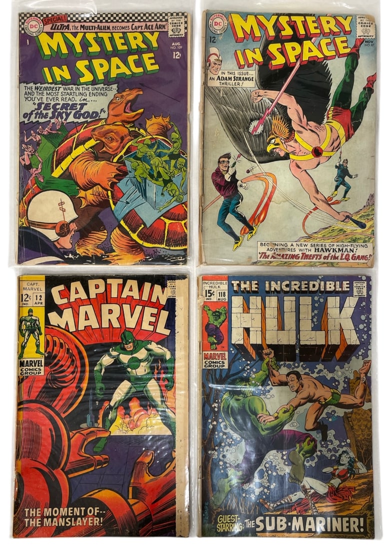 Vintage DC and Marvel Comic Book Collection | 4 pc. (1 of 2)