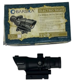 Barska Electro Sight | 1x30MM M16 Sight
