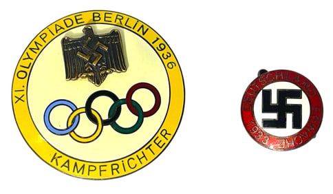 WWII German Pin Collection