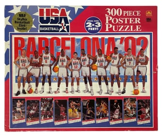 300 Pc. Poster Puzzle Ft. The 1992 US Olympic Mens Basketball Team
