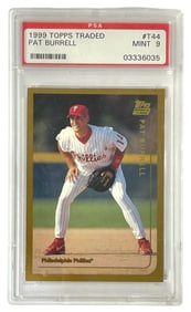 1999 Topps Traded | Pat Burrell | No. T44 | Graded 9