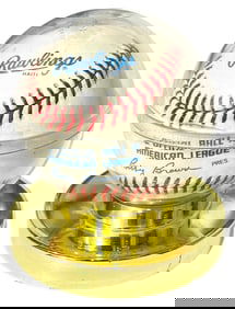 Signed Nolan Ryan Baseball