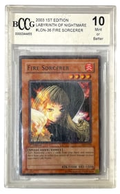 2023 1st Edition Labyrinth of Nightmare | Graded 10 Yu Gi Oh Card