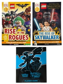 LEGO and Pokemon Players Guide Book Collection