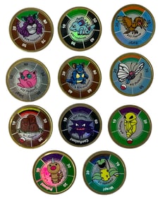 Pokemon Trading Coin Collection