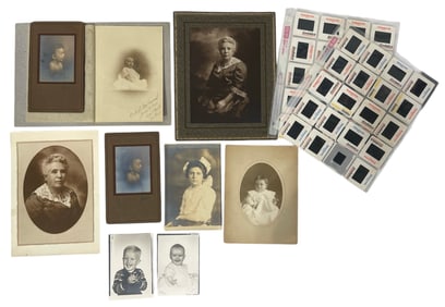 Vintage Photo and Photo Slide Collection