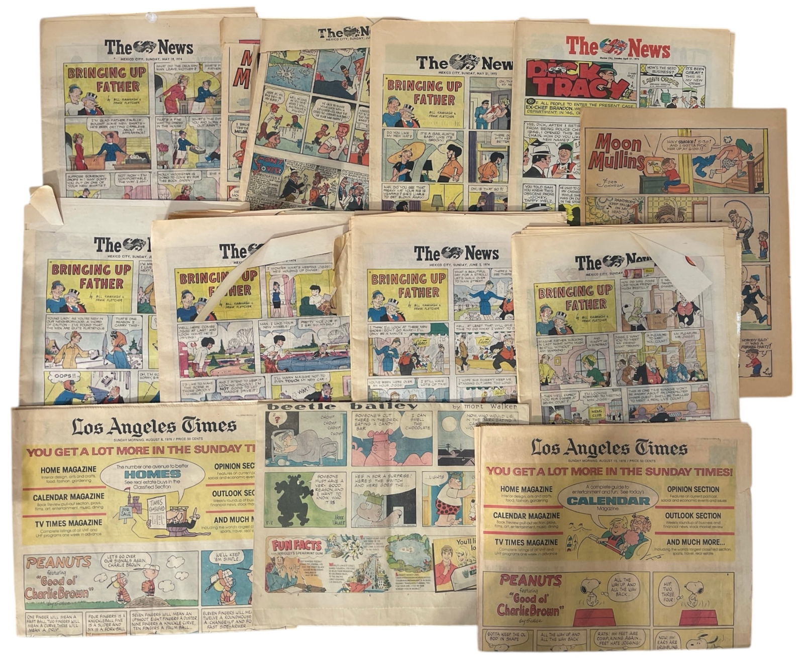 Vintage Comic Newspaper Collection (1 of 1)