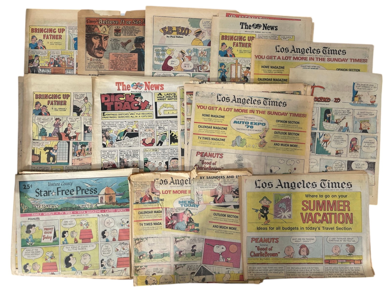 Vintage Comic Newspaper Collection (1 of 1)