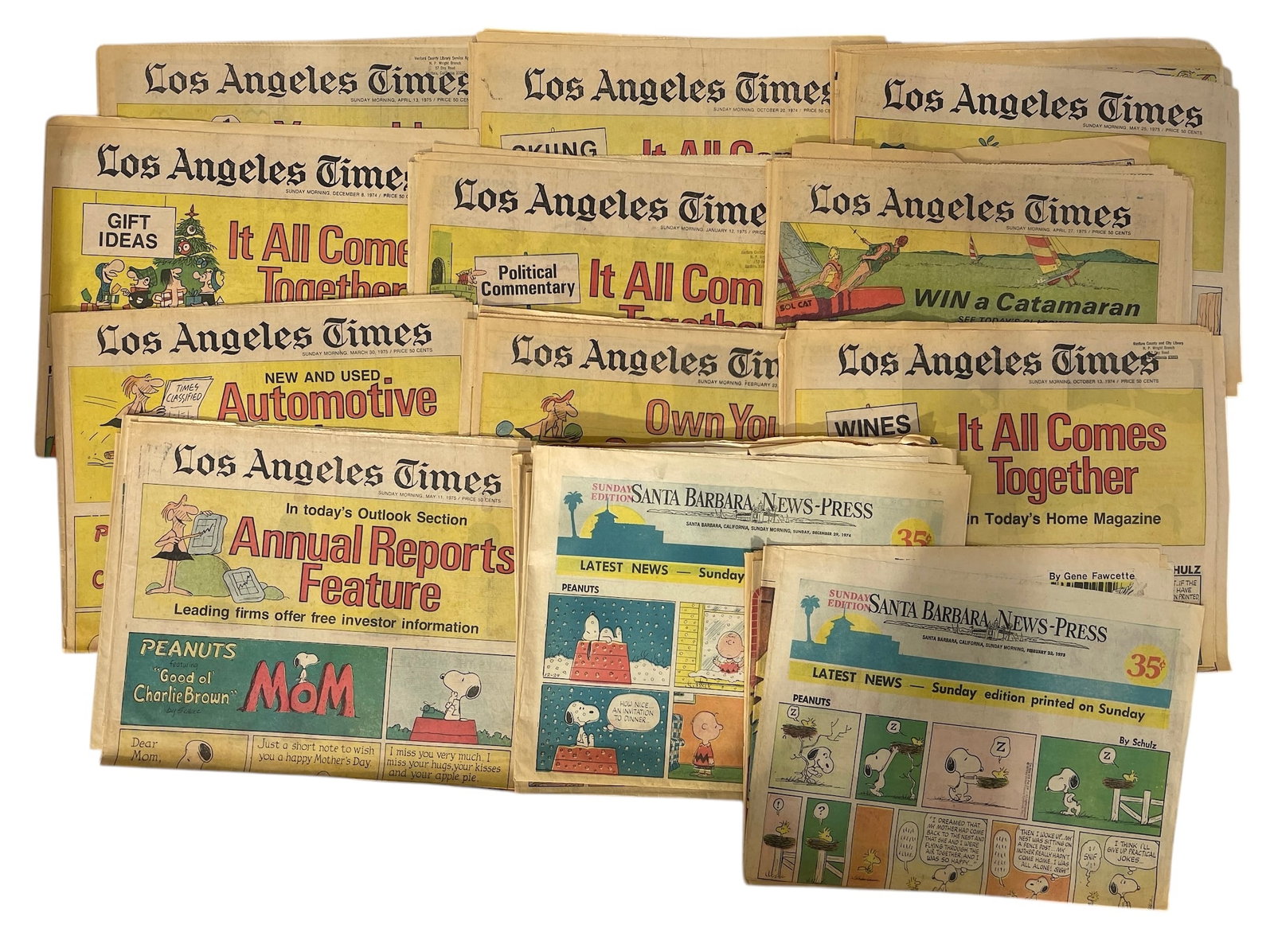 Vintage Comic Newspaper Collection (1 of 1)