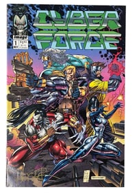 SIGNED Image Cyber Force Comic Book | with no coa