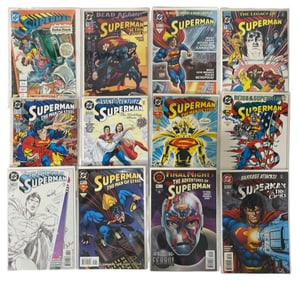 DCs Superman Comics Book Collection