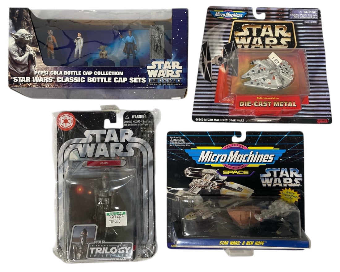 Sealed Star Wars Toy Collection (1 of 2)