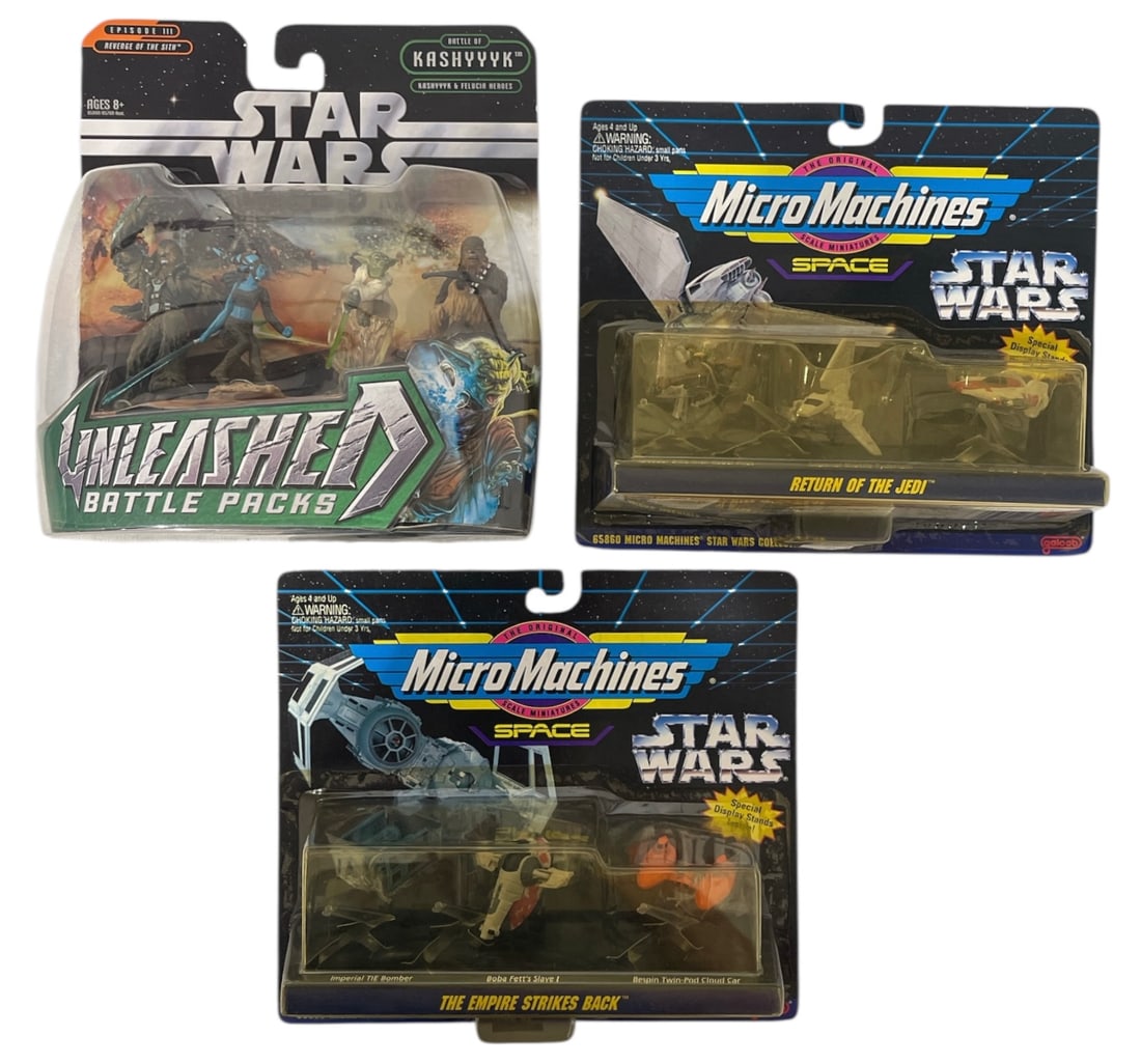 Sealed Star Wars Toy Collection (1 of 2)