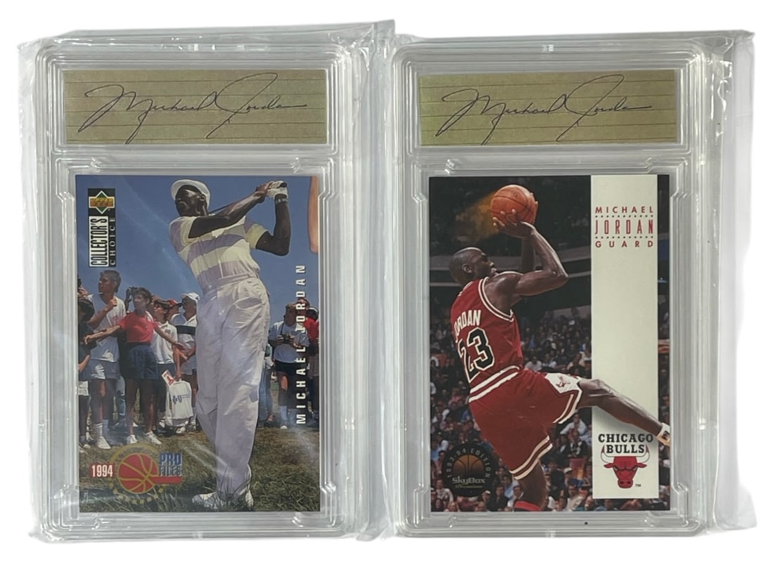 Michael Jordan Basketball Collectors Cards | Sports Collectors Cards: AUTHENTICATION HAS NOT BEEN PERFORMED TO GUARANTEE VERIFICATION | All purchases are made at the buyers discretion