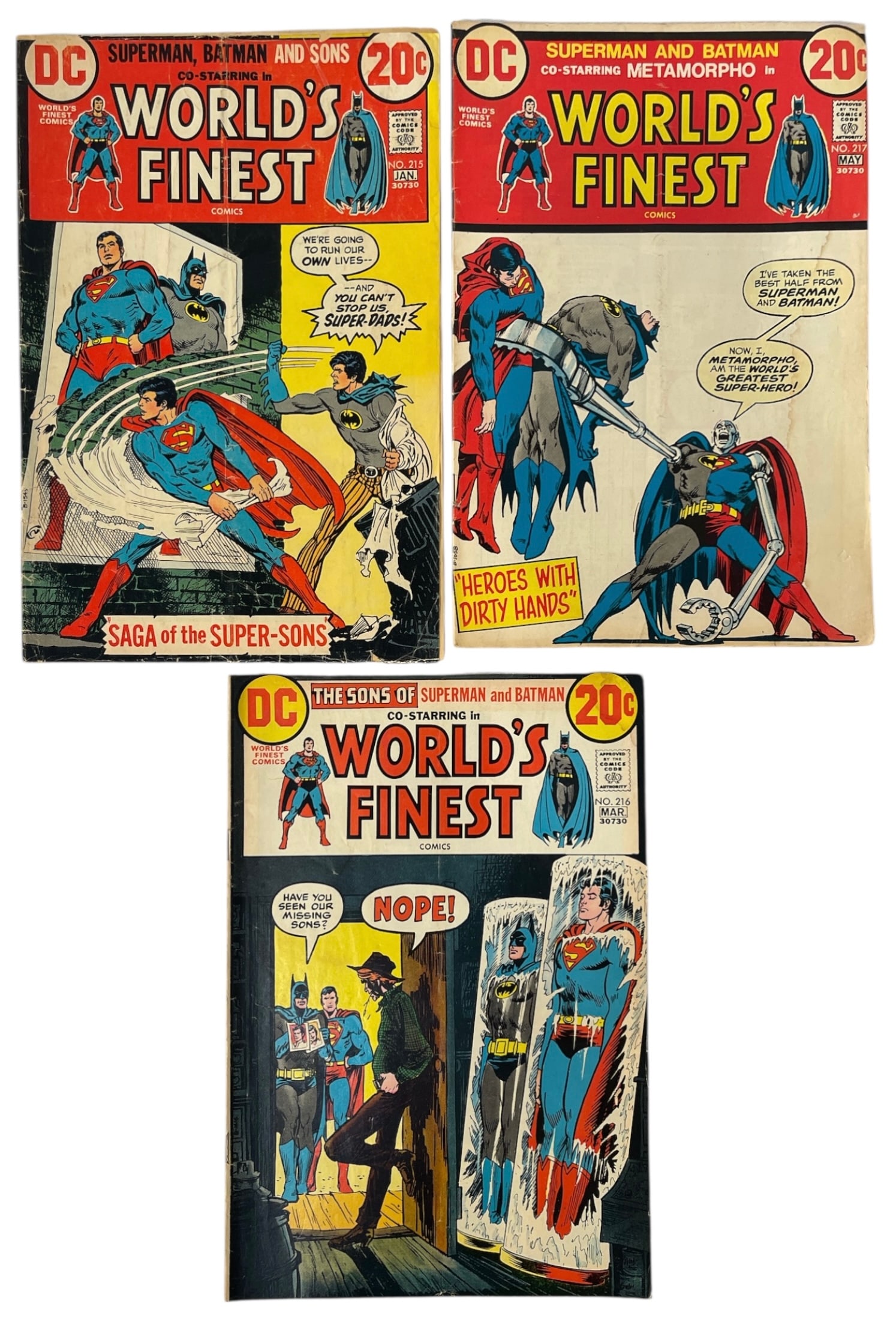 Vintage DCs Worlds Finest Comic Book Collection (1 of 3)