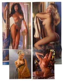 Vintage Magazine Pages and Centerfold Collection