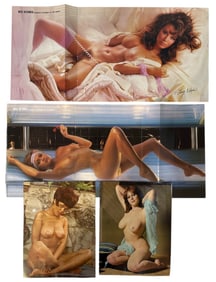 Vintage Magazine Pages and Centerfold Collection