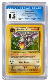 1999 Pokemon | Aerodacty | Graded 8.5