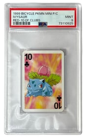 1999 Bicycle Pokemon | Ivysaur | Graded 9
