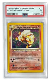 2002 Pokemon Neo Destiny | Light Arcnine HOLO | Graded 5
