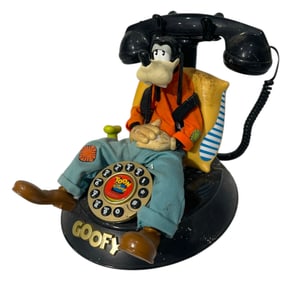 Vintage Disney Goofy Landline Telephone