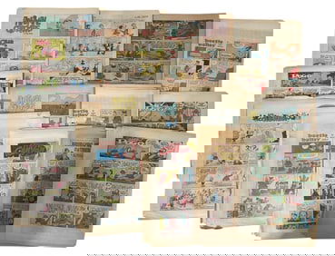 Vintage Comic Newspaper Collection