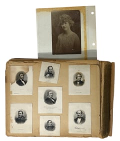 Vintage Photo Album with Photos