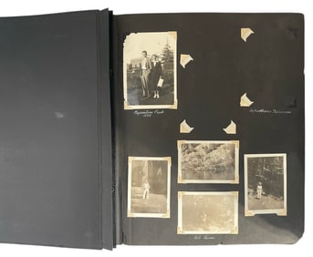 Vintage Photo Album with Photos