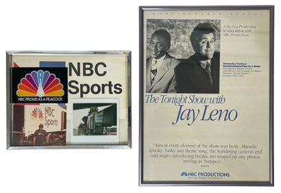 Framed NBC Photo and Poster