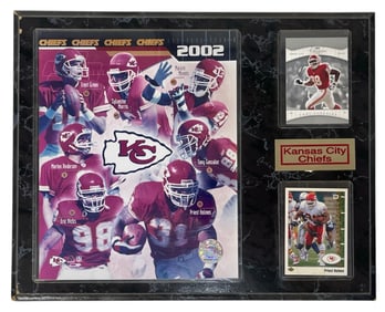 Kansas City Chiefs Plaque