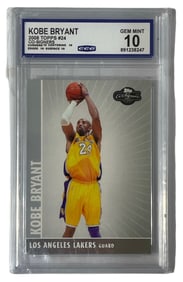 2008 Topps Kobe Bryant | No. 24 | Graded 10