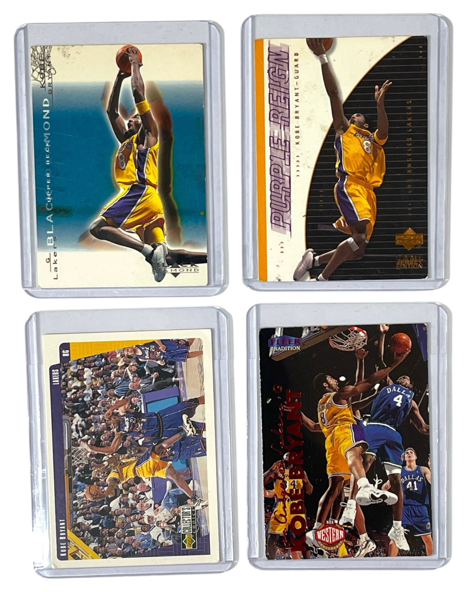 Kobe Bryant Basketball Collectors Cards | Sports Collectors Cards: AUTHENTICATION HAS NOT BEEN PERFORMED TO GUARANTEE VERIFICATION | All purchases are made at the buyers discretion