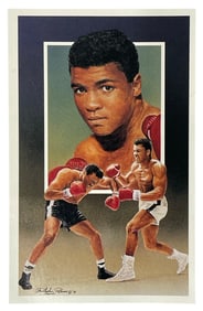 Muhammed Ali Postcard