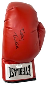 Signed Tom Tucker Boxing Gloves | with coa