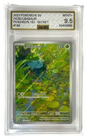 2023 Pokemon SV | Bulbasaur | Graded 9.5