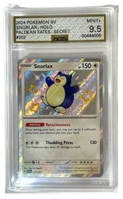 2024 Pokemon SV | Snorlax | Graded 9.5