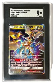 2018 Pokemon GX ULTRA Shiny | Ultra Necrozma GX | Graded 9