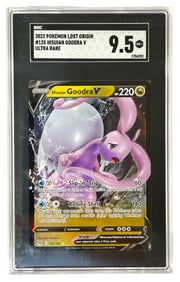 2022 Pokemon Lost Origin | Hisuian Goodra V | Graded 9.5