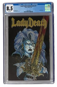 Lady Death Limited Series | No. 1 | Chaos Comics | Graded 8.5