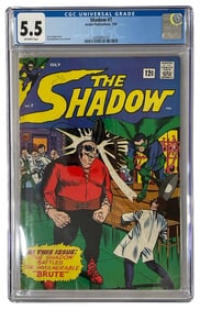 Shadow | No. 7 | Archie Publication | Graded 5.5