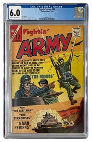 Fightin Army | No. 50 | Charlton Comics | Graded 6